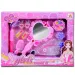 Girls  set krásy so svietiacim zrkadlom