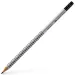 Faber-Castell: Grip grafitová ceruzka + guma HB strieborná