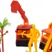 Heavy Duty: Stavebná hra s autíčkami so zotrvačníkom a príslušenstvom