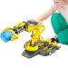 Hydraulické robotické rameno s rôznymi funkciami