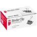ICO: Binder klip 15mm 12 kusová sada