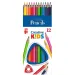 ICO: Creative Kids 12 dielny set trojhranných farebných ceruziek