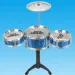 Jazz Drum 4 dielny bicí set so stojanom