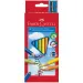 Faber-Castell: Junior farebné ceruzky 10ks+strúhadlo