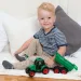 LENA: Truckies traktor s prívesom a figúrkou 36 cm