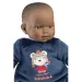 Llorens: Bábika Zareb v plyšovom pyžame a s cumlíkom 42cm