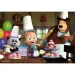 Máša a medve pečenie muffinov 24-dielne puzzle 50x35 cm - Lisciani