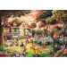 Mickey Mouse narodeninová párty 1000-dieliková prémiová plus puzzle - Trefl