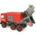 Middle Truck: Odpadové auto 43 cm červené - Wader