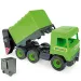 Middle Truck: Odpadové auto 43 cm zelené - Wader