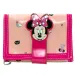 Minnie Mouse marhuľovo-ružová otvárateľná peňaženka 13x8x26cm