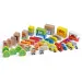 Molto: Nature City Bloks drevená stavebnica 79 dielny set