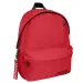 Must: Červená zaoblená školská taška so 4 priehradkami 32x17x42cm