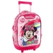 Must... Minnie Mouse školská taška s tromi priehrdkami a kolesami, batoh