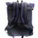 Must: Modrá ergonomická školská taška, batoh s prackami 30x12x52cm