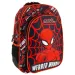 Must: Spiderman tmavomodrá-červená školská taška, batoh 32x18x43cm