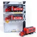 Naťahovací hasičský kamión 3 dielny set 1:48