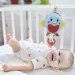 Naťahovací mäkký plyšový vtáčik s hudbou - Clementoni baby
