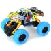 Off-Road naťahovacie sivé terénne vozidlo 1/32
