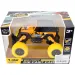Off-Road naťahovacie žlté terénne vozidlo 1/32
