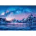 Peace Puzzle: Svetlomodré 500ks puzzle - Clementoni