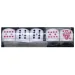 Set kociek na poker 5 ks 16mm - Piatnik