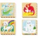 PlayBio Fantastické stvorenia 4v1 puzzle - Quercetti