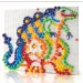 Quercetti: Mozaika FantaColor modular 4 - Dinosaurus 600 kolíčkov