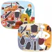 Quercetti: Montessori Profesie magnetické puzzle 3 dielny set