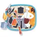 Quercetti: Montessori Profesie magnetické puzzle 3 dielny set