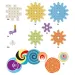 Quercetti: Play Eco Kaleido ozubené kolesá 38-dielny set