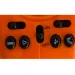 RC interaktívny robot TalkBot s vysielačkou v oranžovej farbe 2,4 GHz