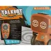 RC interaktívny robot TalkBot s vysielačkou v oranžovej farbe 2,4 GHz