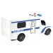 RC Policajné nákladné auto na diaľkové ovládanie, so svetlom a zvukom 1/24