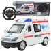 RC Sanitka so svetelnými efektmi na diaľkové ovládanie 1/48  27 MHz 23cm