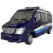 RC SWAT policajný mikrobus na diaľkové ovládanie so svetlom 27MHz 1/32  25cm