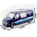 RC SWAT policajný mikrobus na diaľkové ovládanie so svetlom 27MHz 1/32  25cm