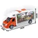RC Walking with Dinosaurus karavan na diaľkové ovládanie so svetlom 27MHz 1/32 25cm