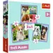 Rozkošné psy 3v1 50-36-20 dielne puzzle - Trefl