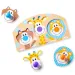 Safari drevená skladačka s úchytkami  - Melissa &amp; Doug