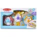 Safari drevená skladačka s úchytkami  - Melissa &amp; Doug
