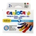 Set farieb na prsty - rôzne farby 4x50ml - Carioca