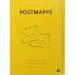 Spirit: Postmappe žltý kartónový priečinok s gumičkou A4