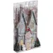 Stop &amp; Look: Papierový vianočný domček so svetlom 17x5x30cm