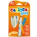 Carioca: Farebné vymývateľné fixky pre menších 6- kusov