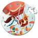 Teplovzdušný balón 96 dielne puzzle hodiny - Clementoni