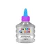 Trblietavé tekuté lepidlo v striebornej farbe 88ml - Carioca