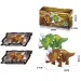 Triceratops figúrka so svetlom na batérie 25 cm