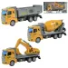 Truck Driver: Stavebné vozidlá v rôznych vairantoch 22cm 1ks