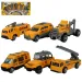 Truck Team: 6-dielny set stavebných autíčok 1/64